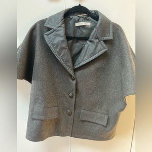 MARELLA Cape/blazer Gray Charcoal color Size 10 ( runs big)